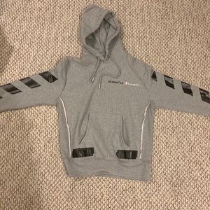 Off-white x champion hoodie